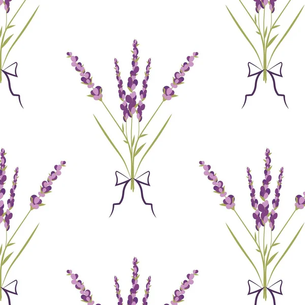 Web Pattern Floral Bouquet Lavender — Foto de Stock