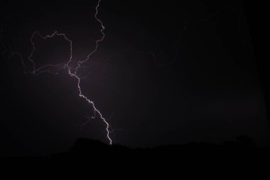 Kashubian Tepeleri 'nde fırtına var.