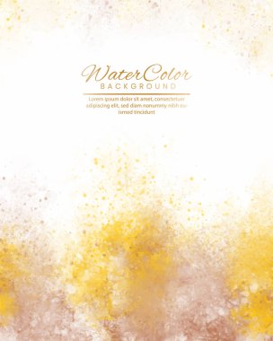 Soyut suluboya desenli arka plan. Randevunuz, kartpostalınız, afişiniz, logonuz için tasarım.