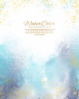 Soyut suluboya desenli arka plan. Randevunuz, kartpostalınız, afişiniz, logonuz için tasarım.