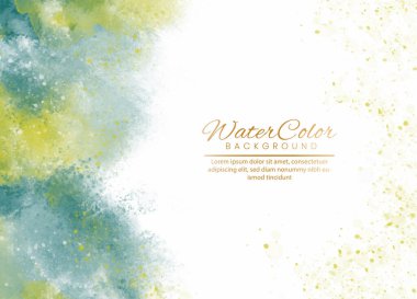 Soyut suluboya desenli arka plan. Randevunuz, kartpostalınız, afişiniz, logonuz için tasarım.