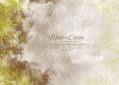 Soyut suluboya desenli arka plan. Randevunuz, kartpostalınız, afişiniz, logonuz için tasarım.