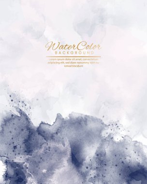 Soyut suluboya desenli arka plan. Randevunuz, kartpostalınız, afişiniz, logonuz için tasarım.