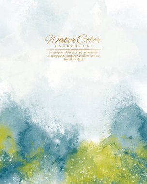 Soyut suluboya desenli arka plan. Randevunuz, kartpostalınız, afişiniz, logonuz için tasarım.