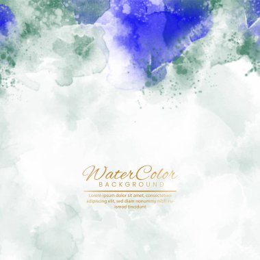 Soyut suluboya desenli arka plan. Randevunuz, kartpostalınız, afişiniz, logonuz için tasarım.