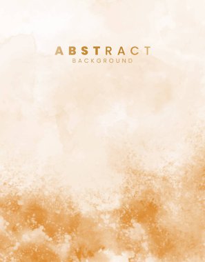 Abstract painting using watercolors. Design for your date, postcard, banner, logo.