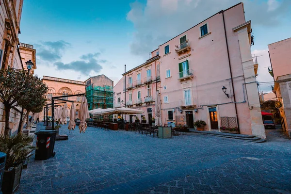 Syracuse Italië Maart 2022 Glimp Het Historische Centrum Van Ortigia — Stockfoto