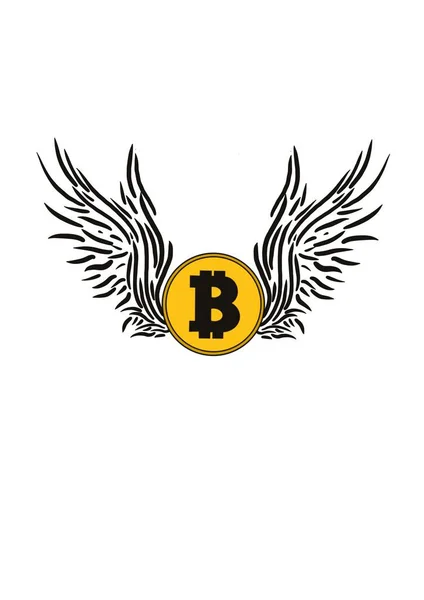 Bitcoin Litecoin Criptomoeda Taxa Ilustração Para Blog Criptomoeda Moeda Moeda — Fotografia de Stock