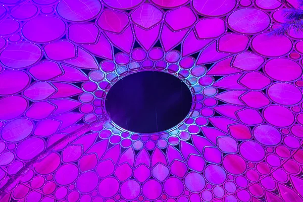 Дубай Оаэ Октября 2021 Года Красочный Вид Купол Wasl Экспо — стоковое фото