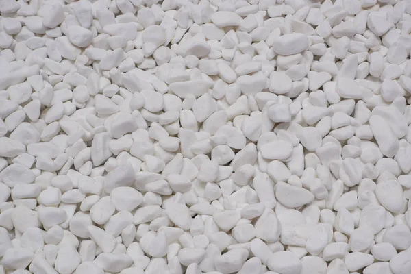 White River Grit Stones Background Marbled White Gravel Crushed Stone — Foto Stock