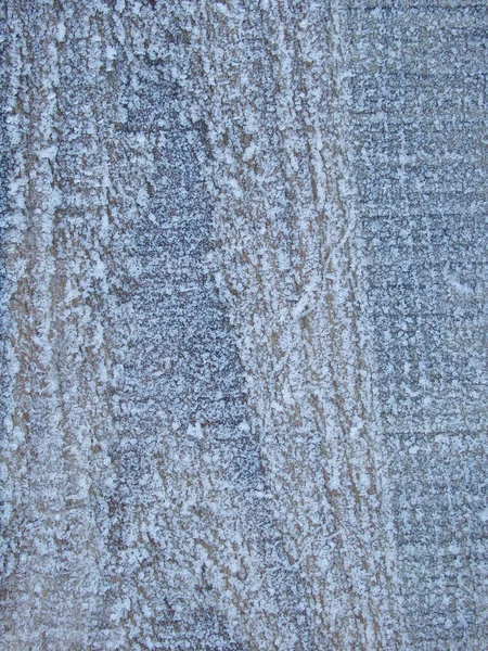 Snow Ice Texture Rozmrazený Mráz Dřevěné Desce Dřevěná Prkna Choulila — Stock fotografie