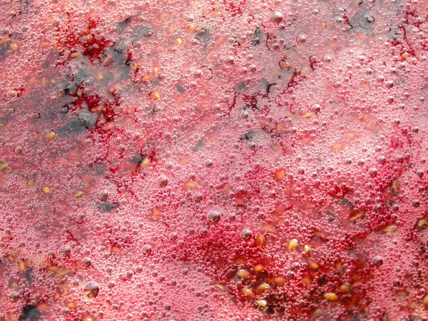 Fundo Abstrato Vermelho Engarrafamento Groselha Preta Textura Sombrio Vermelho Berry — Fotografia de Stock