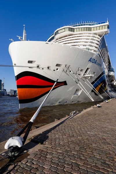 Роттердам Нидерланды 2022 Bow Aida Cosma While She Rotterdam Cruise — стоковое фото