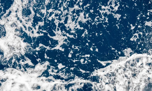Sea Foam Red Sea Splashes Shades Blue Colors Sea — Stock Photo, Image