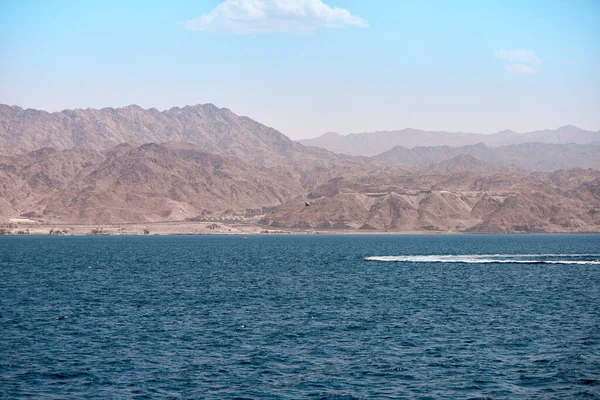 Holidays Red Sea View Mountains Jordan — Stock Photo, Image