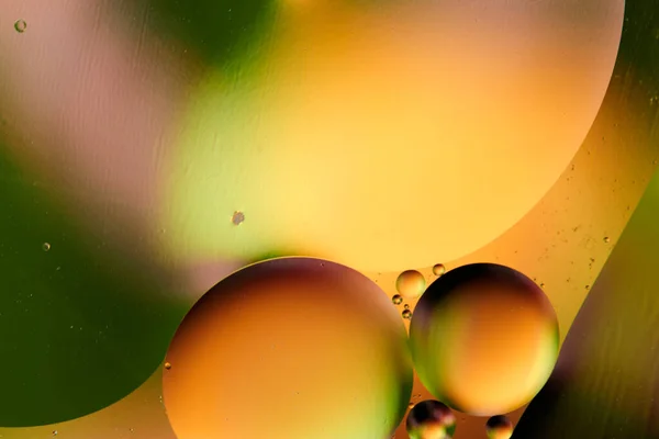 Oil Bubbles Obstruction Beauty Ordinary — Stock Photo, Image
