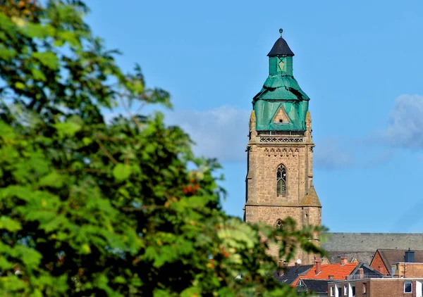 Église Dans Vieille Mairie Ville Île Capitale Touriste Populaire — Photo