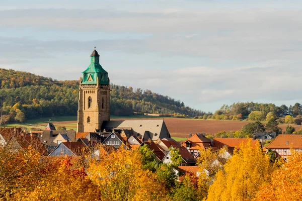 Malerischer Blick Auf Die Schöne Kapellenkirche Auf Dem Land — Stockfoto