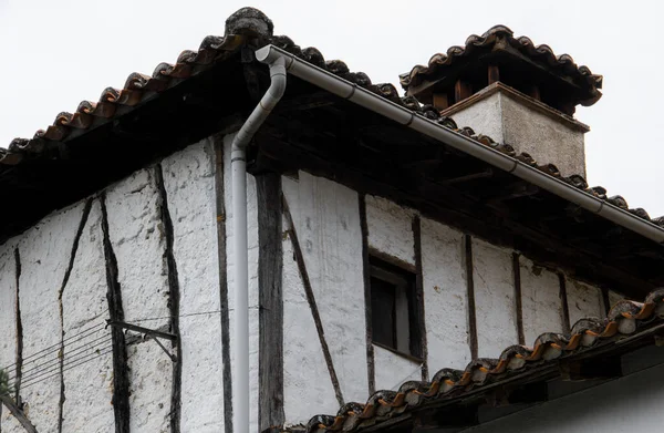 Старий Традиційний Іспанський Будинок Вибіркове Фокусування Копіювальний Простір — стокове фото