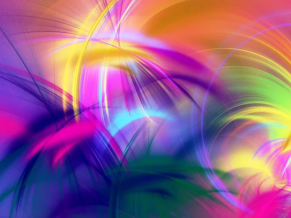 Blue Purple Abstract Fractal Background Rendering — Stock Photo, Image