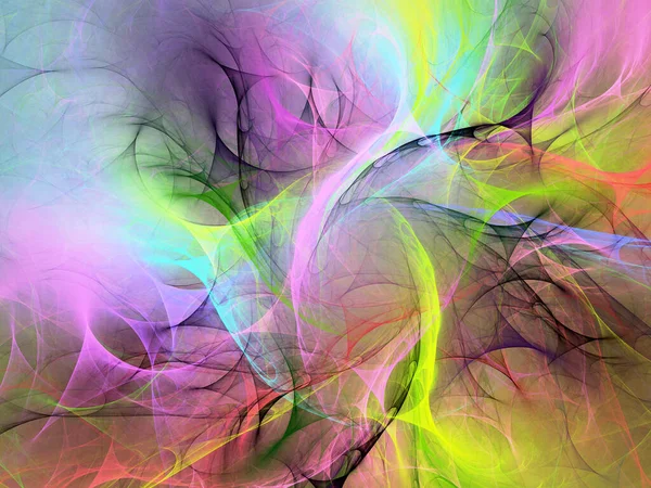 purple abstract fractal background 3d rendering