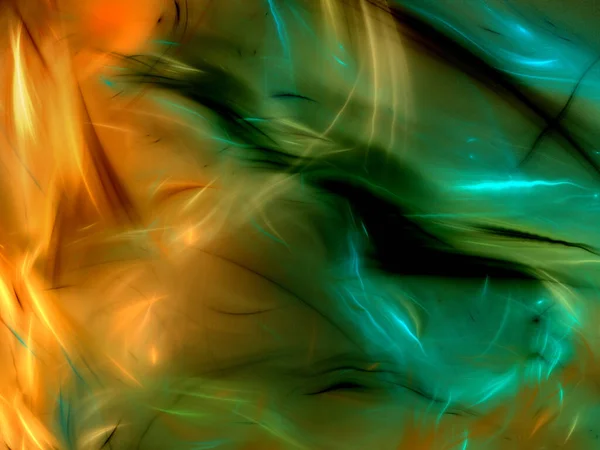Abstrakte Chaotische Fraktale Hintergrund Rendering — Stockfoto