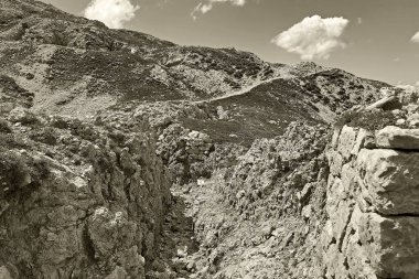 Birinci Dünya Savaşı siperleri, Pasubio, 52 Galeri, Veneto, İtalya