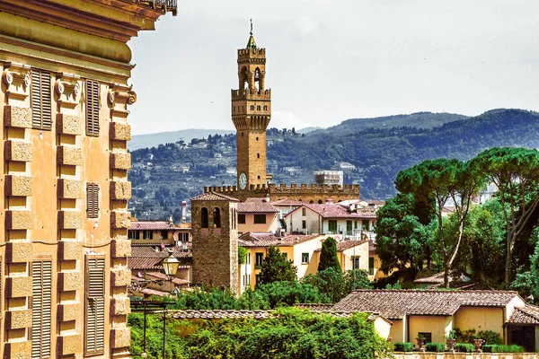 시뇨리아 궁전의 피렌체의 보볼리 이탈리아 토스카나 — 스톡 사진