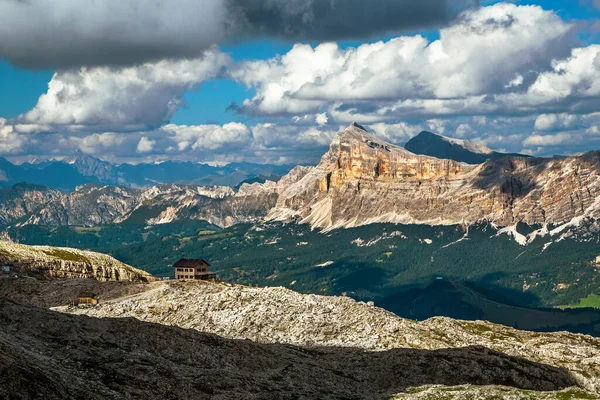 Kostner Refugee Odle Alps Sellaronda Unesco Dolomite Trentino Alto Adige — Stockfoto