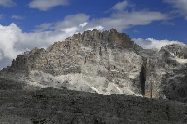 Croda Dei Toni Panorama Trec Cime Unesco Dolomites Alps National — стоковое фото
