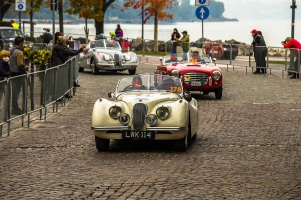 Desenzano Del Garda Brescia Italie Octobre 2020 Vieille Voiture Course — Photo