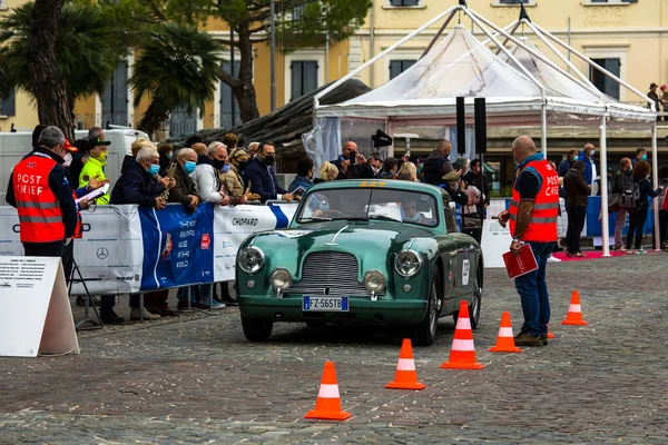 Desenzano Del Garda Brescia Italy Οκτωβριου 2020 Aston Martin 1953 — Φωτογραφία Αρχείου