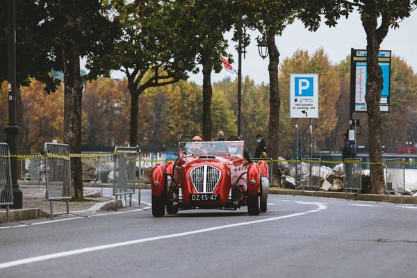 Desenzano Del Garda Brescia Italy Οκτωβριου 2020 Healey 2400 Silverstone — Φωτογραφία Αρχείου