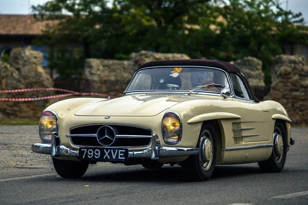 Scandiano Italien Oktober 2020 Mercedes 300 1957 Gammal Racerbil Rally — Stockfoto