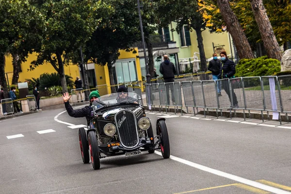 Desenzano Del Garda Brescia Italia Octubre 2020 Viejo Coche Carreras — Foto de Stock