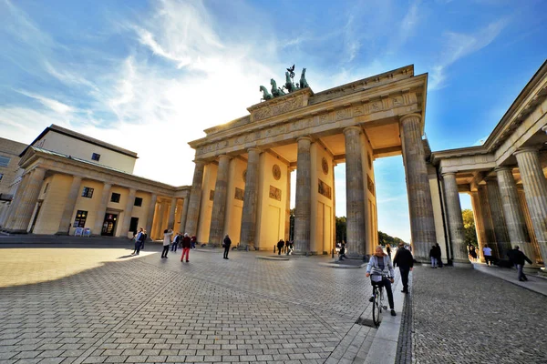 Pariser Platz ドイツ ベルリンのブランデンブルク門 — ストック写真