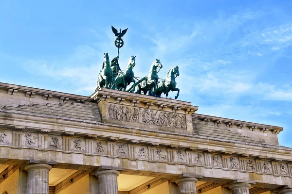 Pariser Platz ドイツ ベルリンのブランデンブルク門の詳細 — ストック写真