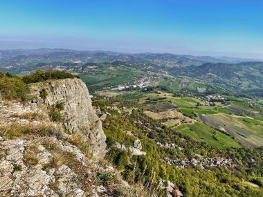 Divina Commedia Panorama, Reggio, İtalya 'dan Bismantova Dante Rock