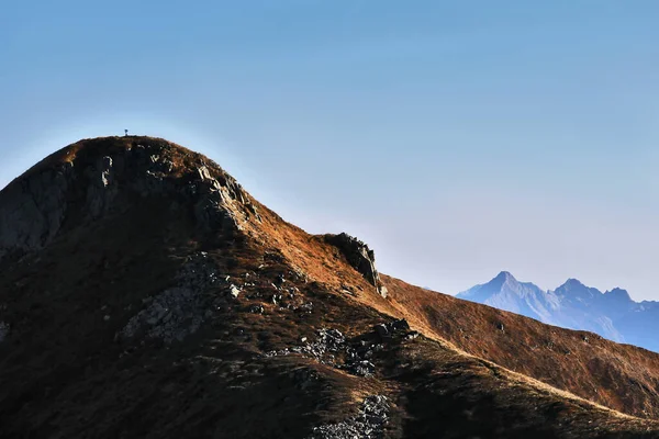 Italienisches Dolomitenkammpanorama Gadertal Den Trentiner Alpen — Stockfoto