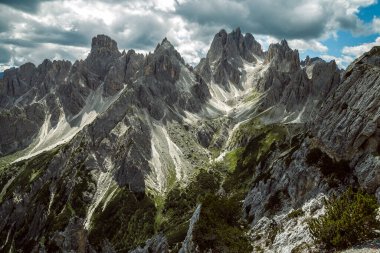 Cadini Misurina dolomite İtalyan gizli mücevherleri Alpler, Trentino, İtalya