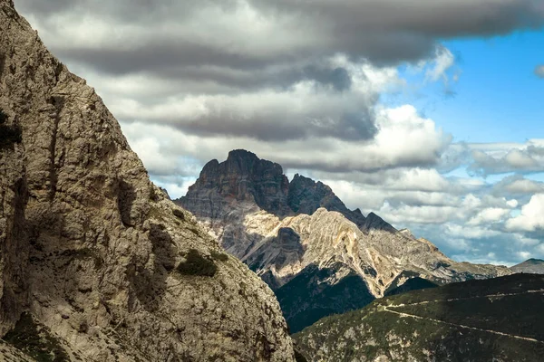 Sesto Dolomite Panorama Los Alpes Trentino Tirol Del Sur Italia — Foto de Stock