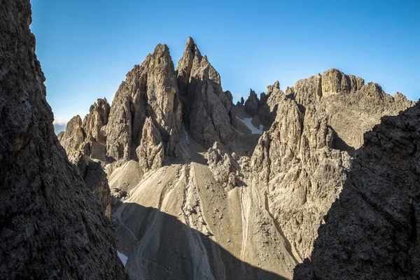 Cadini Misurina Horská Stezka Trentino Dolomite Alp Itálie — Stock fotografie