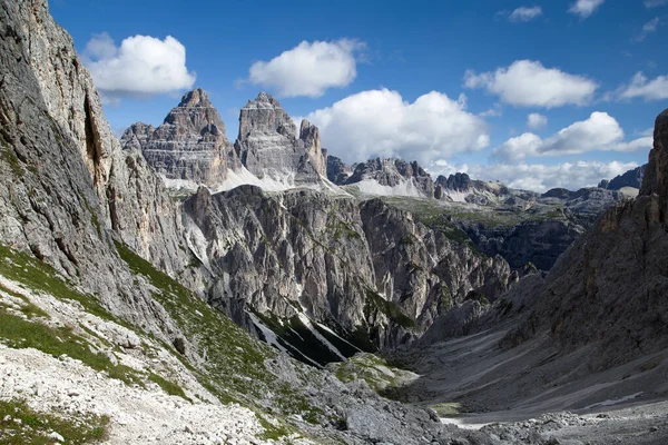 Tre Cime di Lavaredo Dolomite Cadini di Misurina, Trentino, İtalya 'dan