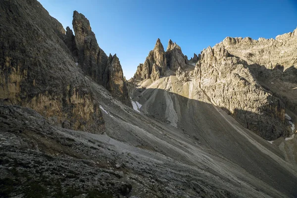 Torre Del Diavolo Cadini Misurina Dolomite Alps Veneto Italia — Foto de Stock