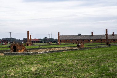 Yangın bacası, Auschwitz Birkenau Toplama Kampı.