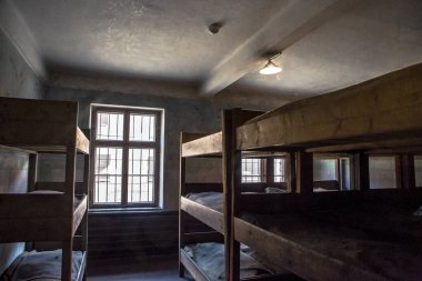 Yahudi esir yatağı, Auschwitz Birkenau Toplama Kampı, Polonya