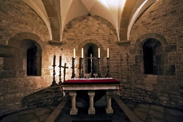 Altair Crypt Silver Bells Tower Wawel Cathedral Poland Krakow — стокове фото