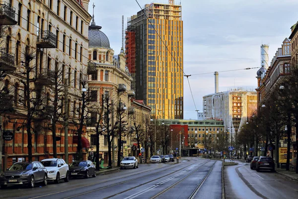 Gotemburgo Haga Centro Calle Principal Gotemburgo Gotemburgo Suecia — Foto de Stock