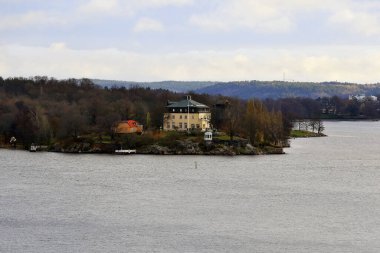 Stockholm Gündoğumu Curgarden, kanal takımadaları, Stockholm İsveç
