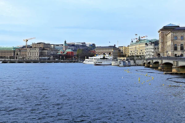 Αρχιπέλαγος Στοκχόλμης Τουριστικό Σκάφος Στοκχόλμη Σουηδία — Φωτογραφία Αρχείου